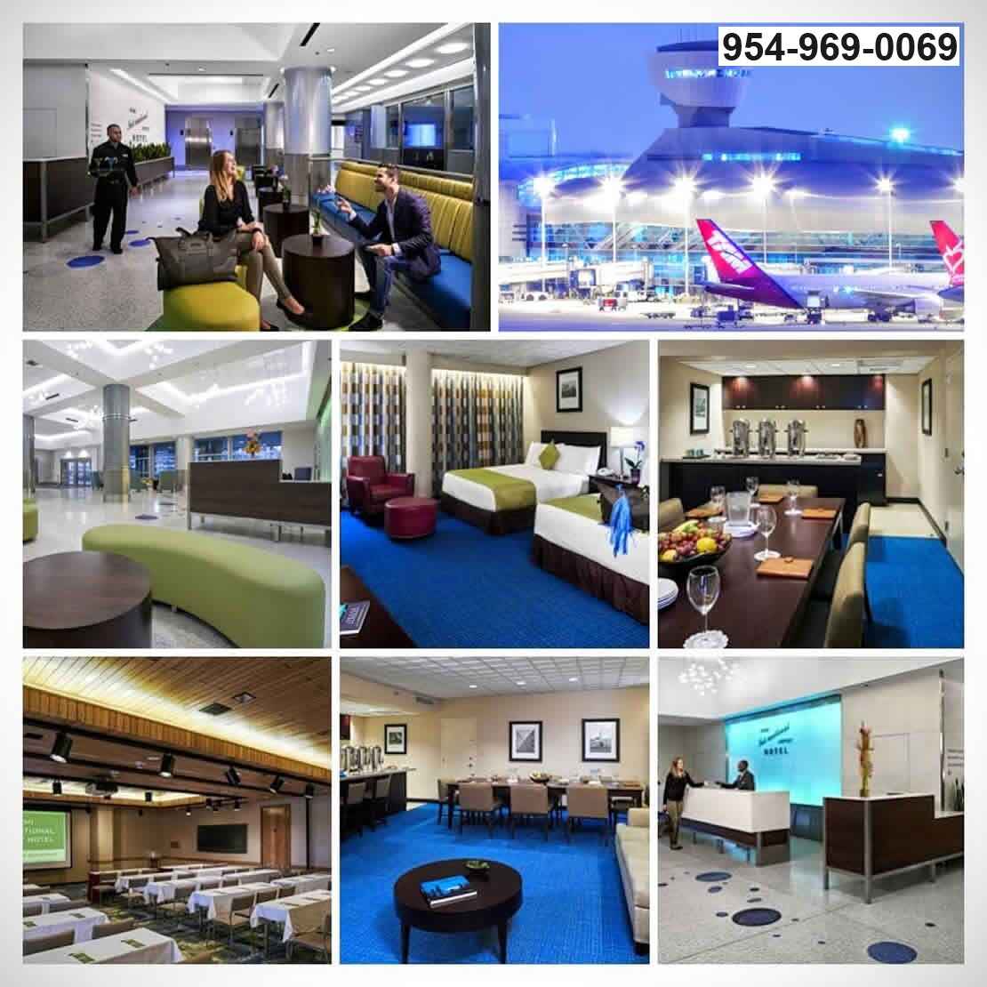 hotel inside Miami Airport