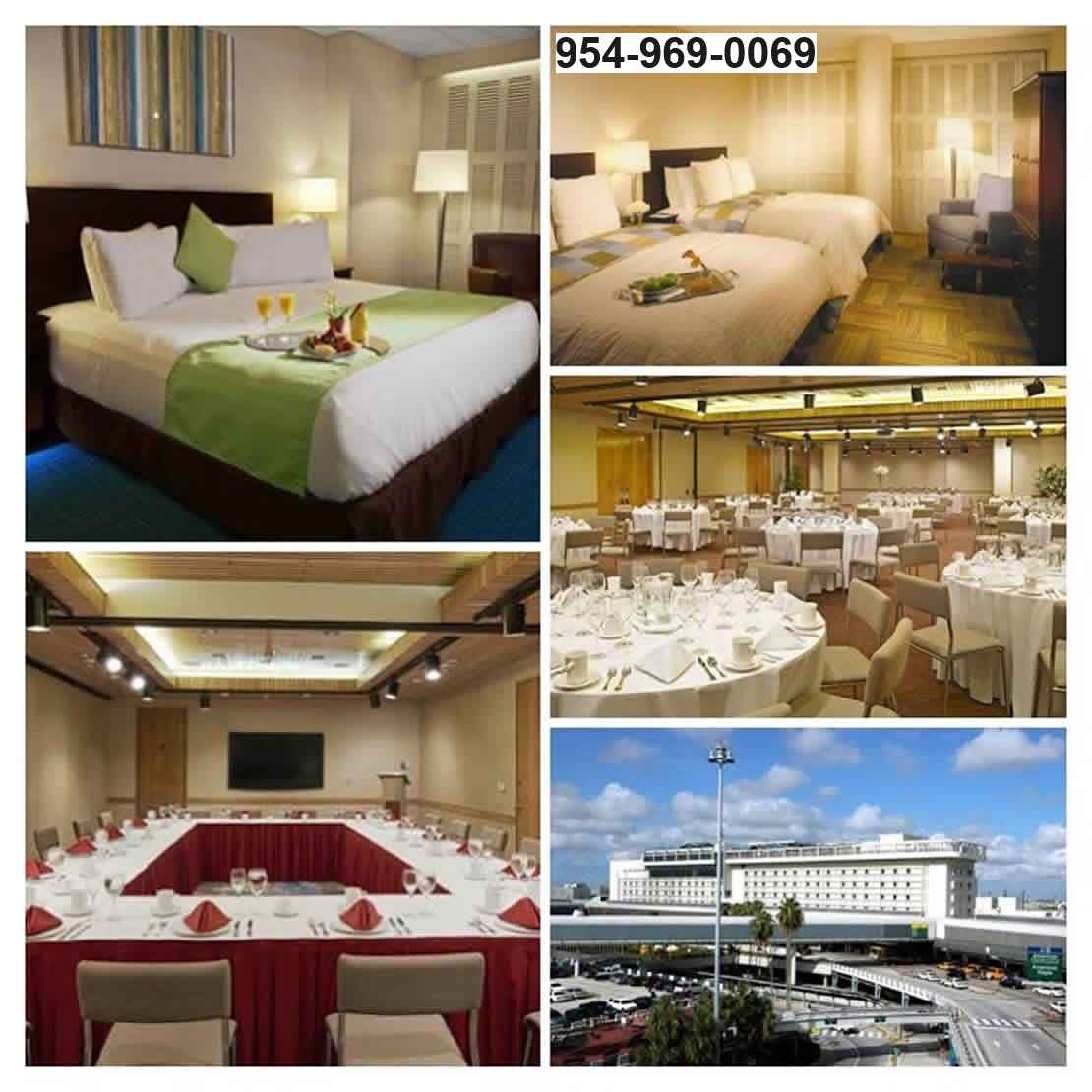 hotel inside Miami Airport